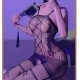 Sexy Sheer Strapless Detachable Dress Suit Sexy Sheer Strapless Detachable Dress Suit